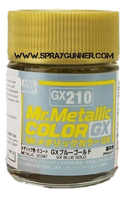 GSI Creos Mr.Metallic Color GX: Blue Gold (GX-210) - SprayGunner