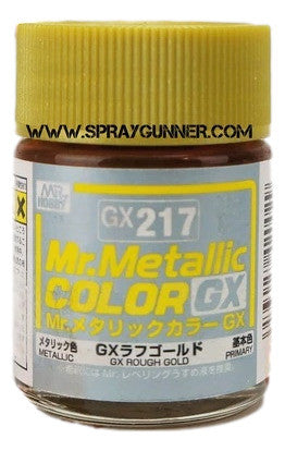 GSI Creos Mr.Metallic Color GX: Rough Gold (GX-217) - SprayGunner