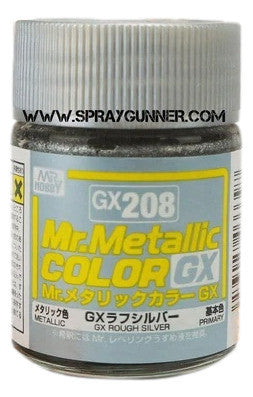 GSI Creos Mr.Metallic Color GX: Rough Silver (GX-208) - SprayGunner