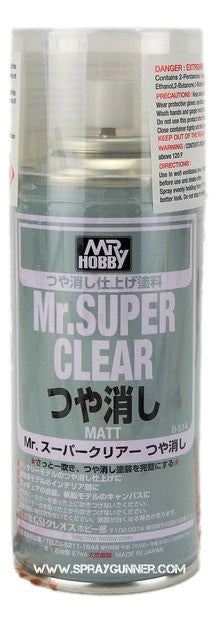 GSI Creos Mr.Super Clear Aerosol: Flat