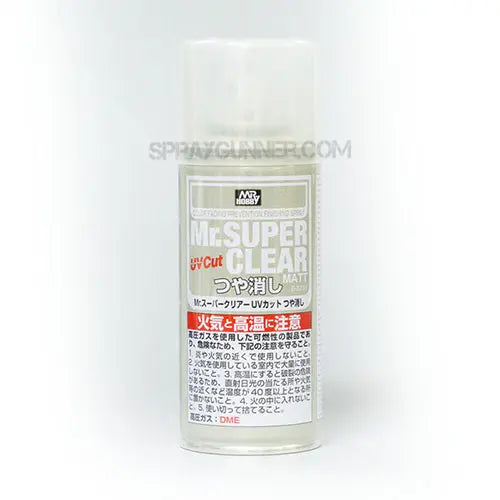 GSI Creos Mr.Super Clear Aerosol: Matte GSI Creos Mr. Hobby