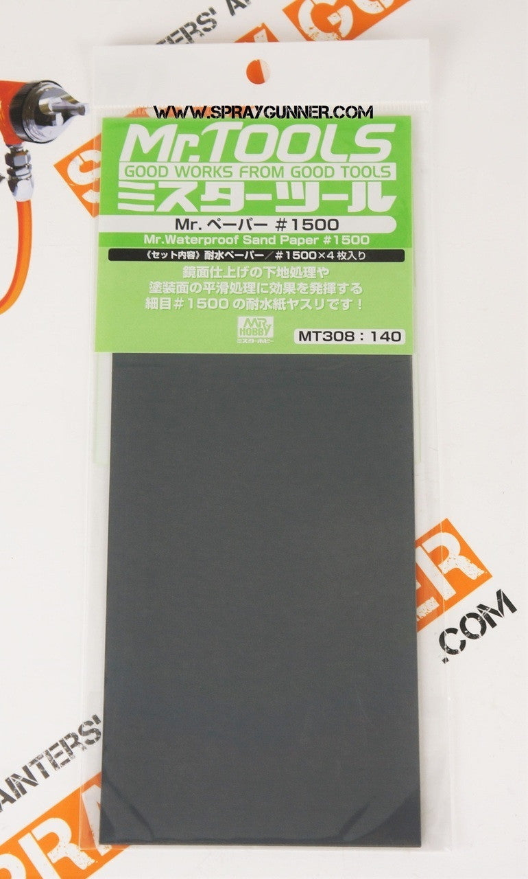 GSI Creos Mr.Tools Waterproof Sand Paper: #1500