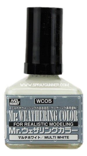 GSI Creos Mr.Weathering Color Model Paint: Multi White