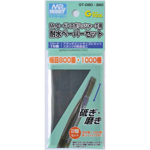 Waterproof Paper No.800-1000 for GT08 - SprayGunner