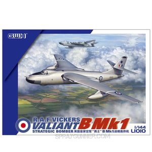 1/144 R.A.F Strategic Bomber VALIANT B.MK1 Model Kit