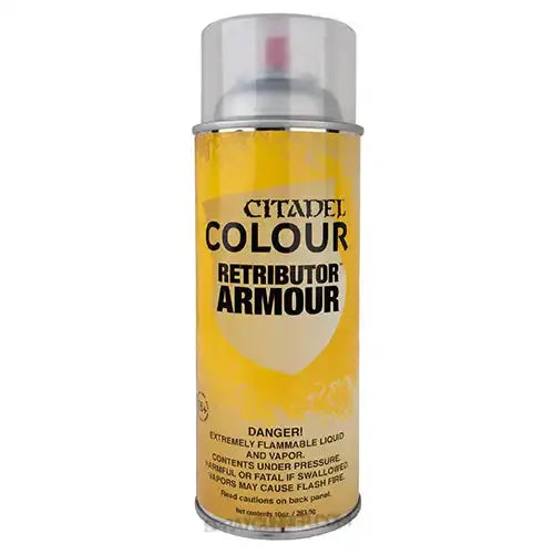 Games Workshop Citadel: RETRIBUTOR ARMOUR SPRAY (NAS) Games Workshop
