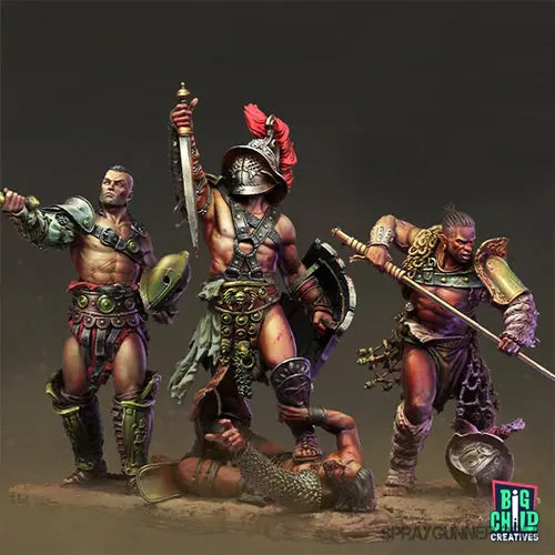 Gladiators Pack 75 mm [Epic History Series] Big Child Creatives