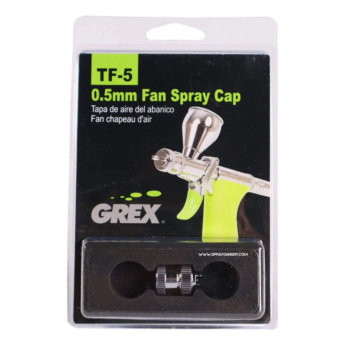 Grex 0.5mm Fan Spray Cap Grex Airbrush