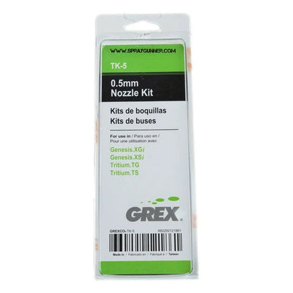 Grex 0.5mm Nozzle Kit (TK-5) Grex Airbrush