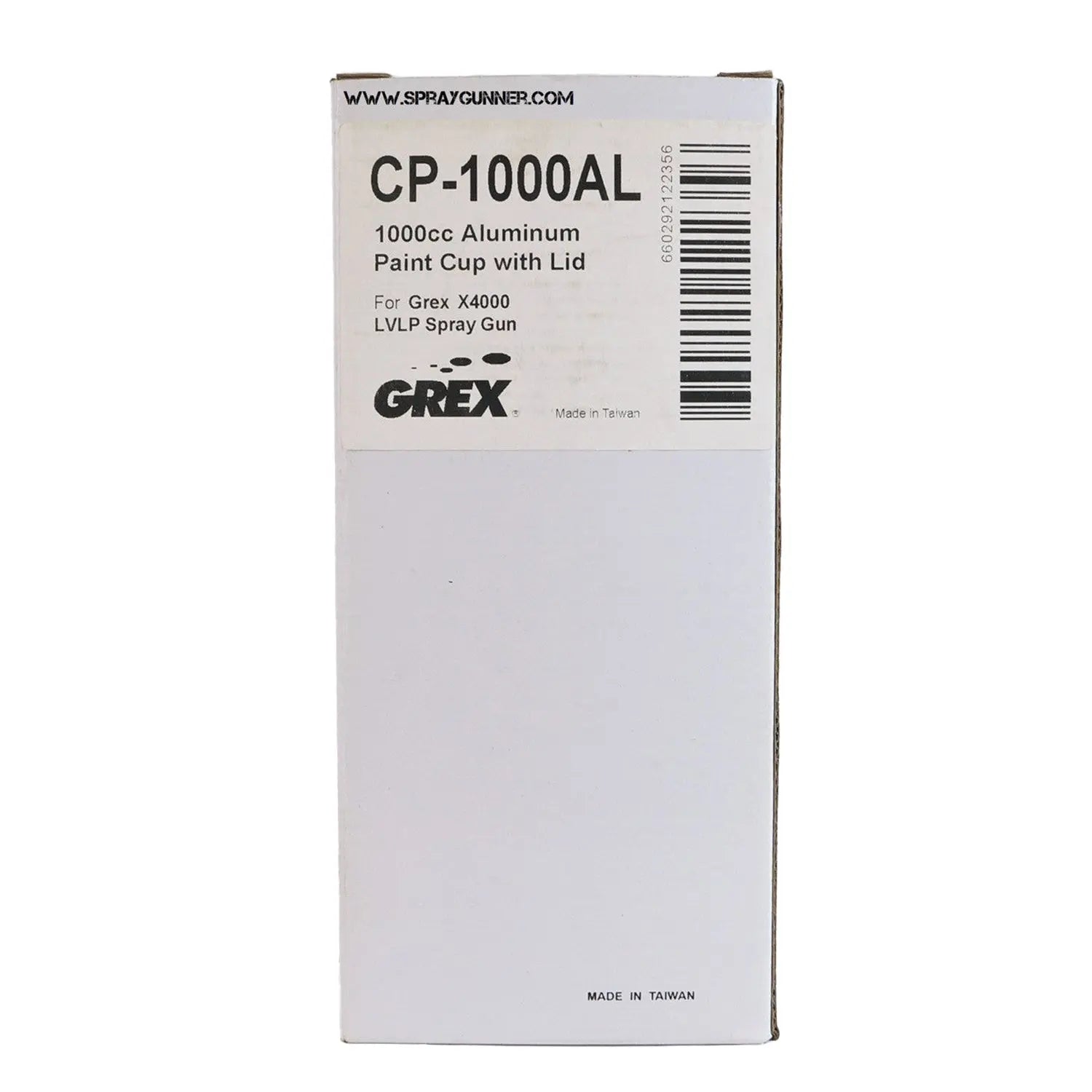 Grex CP-1000AL Aluminum Cup with Lid Grex Airbrush