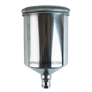Grex CP-600AL Aluminum Cup with Lid - SprayGunner