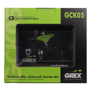 Grex Genesis.XGi.3 Airbrush Combo Kit GCK05 Grex Airbrush