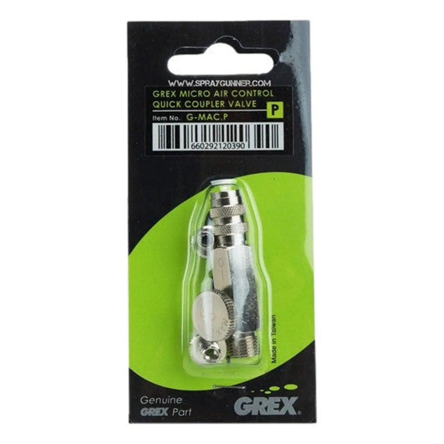 Grex Micro Air Control Valve with Quick Connect - Paasche Set Grex Airbrush