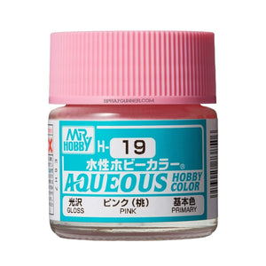 Mr. Hobby Aqueous H19 Gloss Pink - SprayGunner