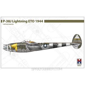 1/48 P-38J Lightning ETO 1944 Model Kit HOBBY 2000