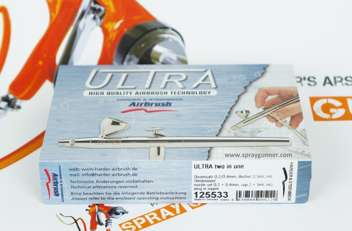 Harder & Steenbeck ULTRA 2 in 1 with Fine Line air cap discontinued - SprayGunner