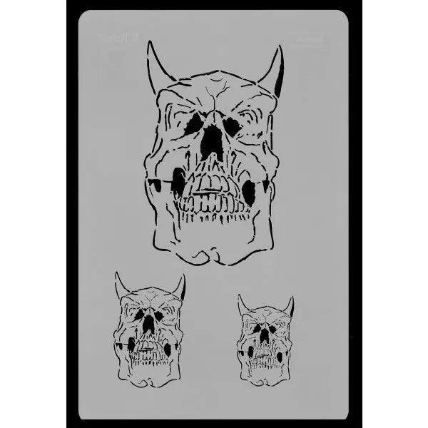 blue electric skull Sticker for Sale blue electric skull Sticker for Sale