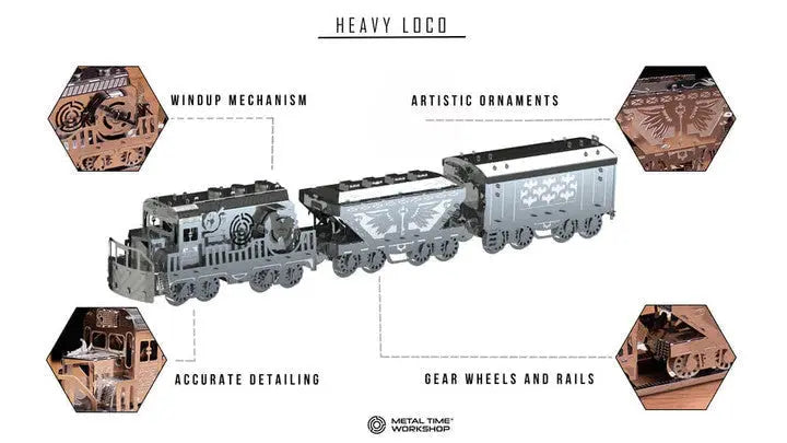 Heavy Loco Metal Model - SprayGunner