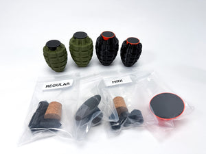 Modular "Grenade" shaped Painting Handle for figures