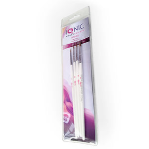 IONIC Ionic Kolinsky Series M collection Paint Brush Set (4ct)