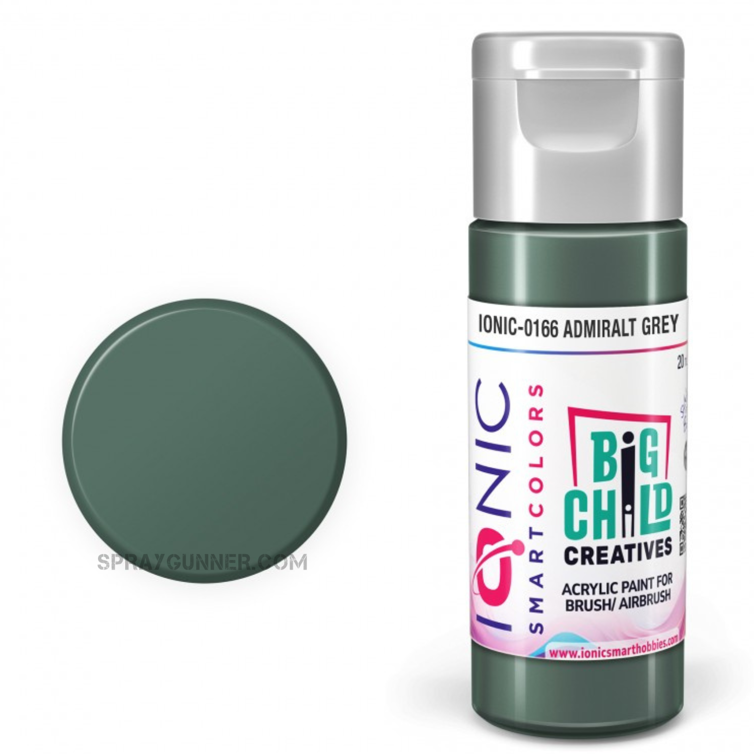 IONIC Smart Colors: Admiral Grey (20ml) AMMO by Mig Jimenez