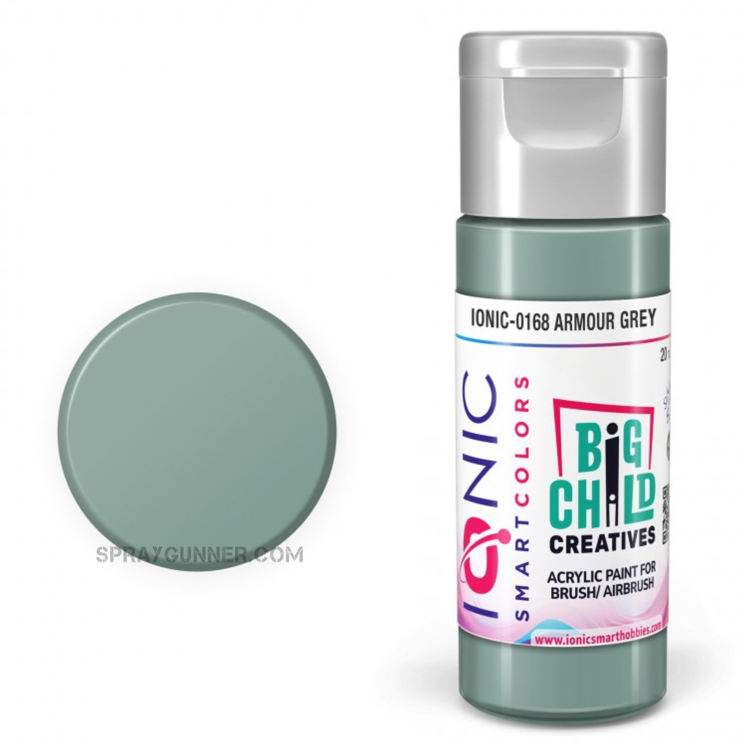 IONIC Smart Colors: Armour Grey (20ml) AMMO by Mig Jimenez