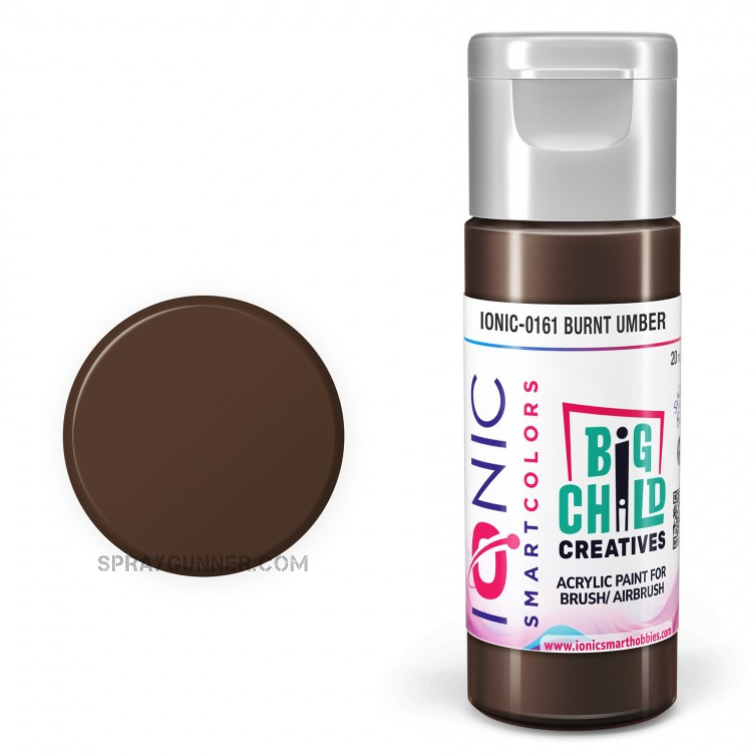 IONIC Smart Colors: Burnt Umber (20ml) AMMO by Mig Jimenez