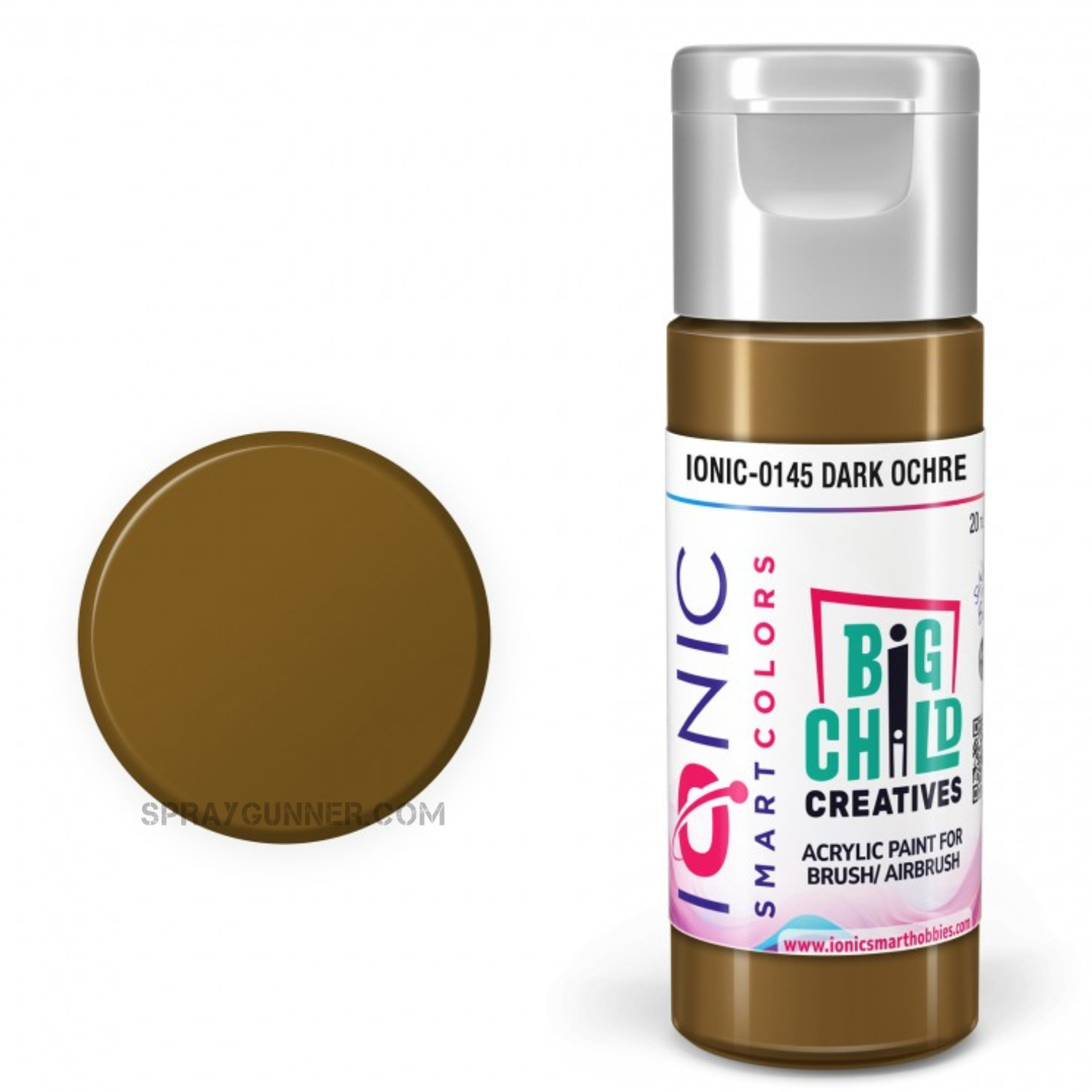 IONIC Smart Colors: Dark Ochre (20ml) AMMO by Mig Jimenez