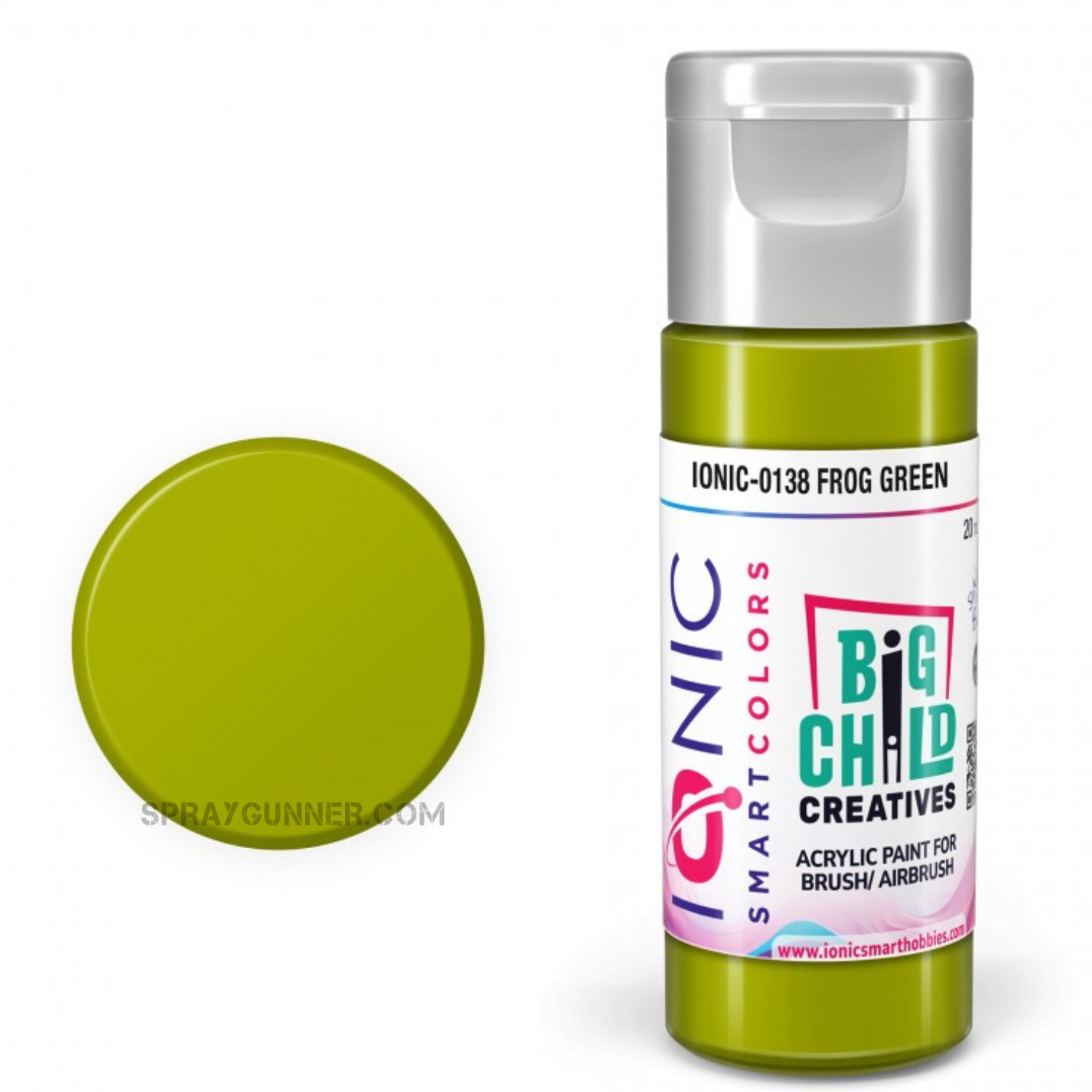 IONIC Smart Colors: Frog Green (20ml) AMMO by Mig Jimenez