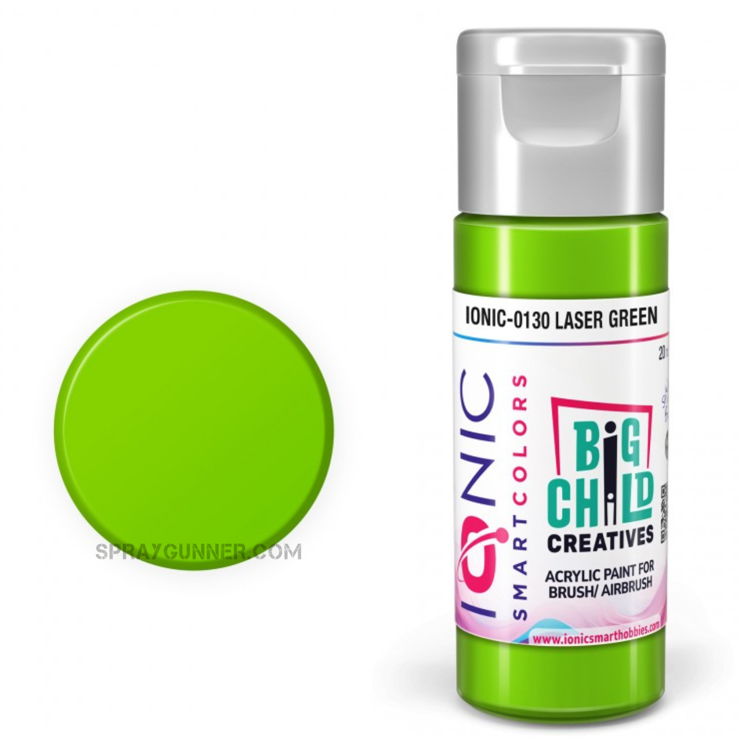IONIC Smart Colors: Laser Green (20ml) AMMO by Mig Jimenez