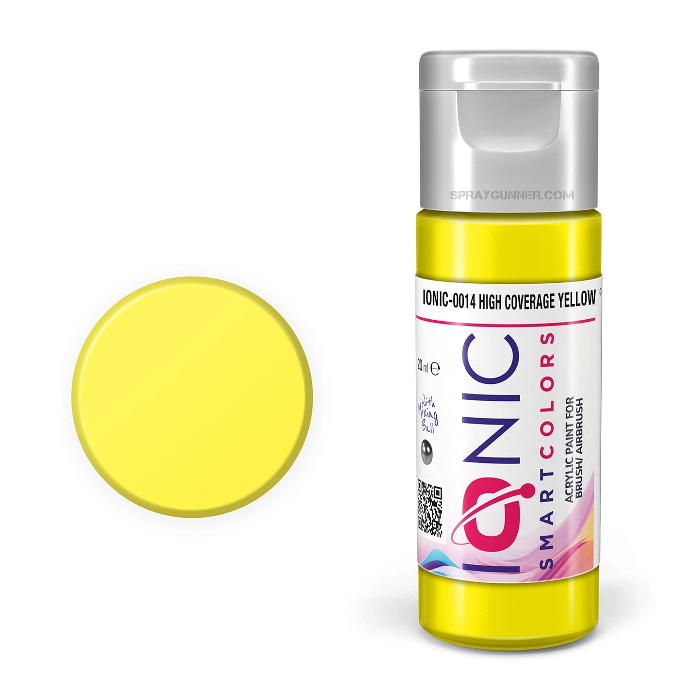 IONIC Smart Colors: High Coverage Yellow (20ml)