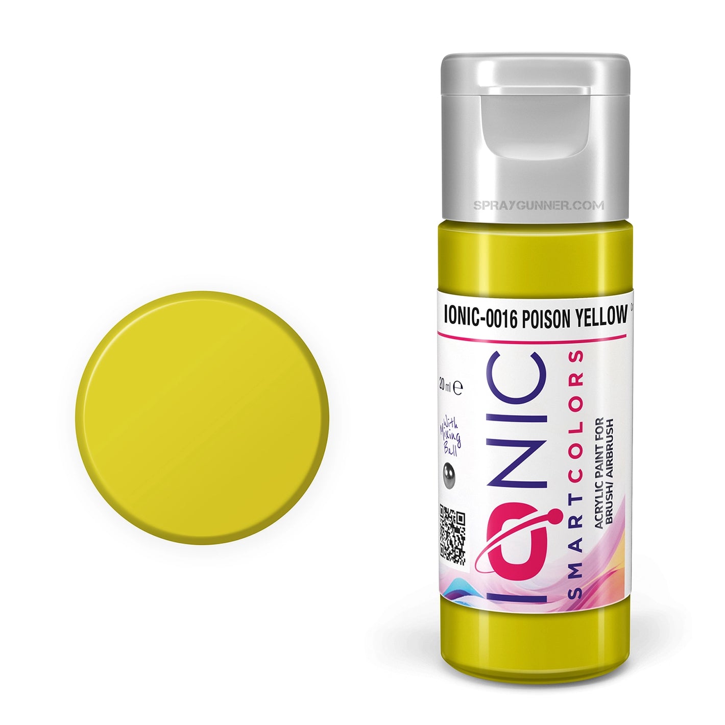 IONIC Smart Colors: Poison Yellow (20ml)