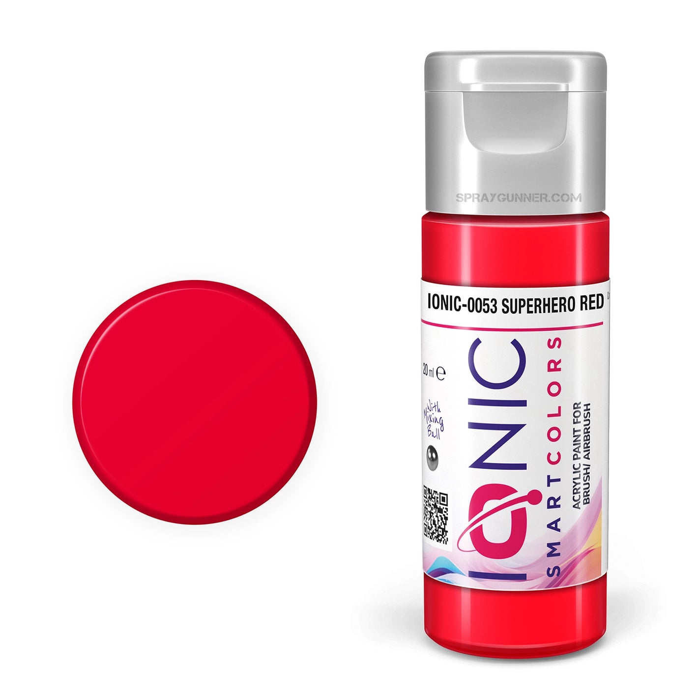 IONIC Smart Colors: Superhero Red (20ml)