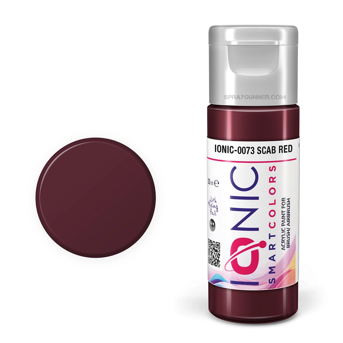 IONIC Smart Colors: Scab Red (20ml)
