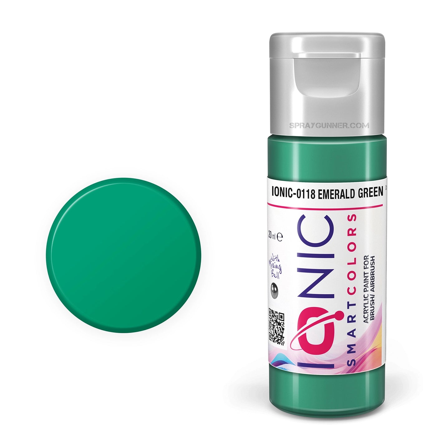 IONIC Smart Colors: Emerald Green (20ml) - SprayGunner