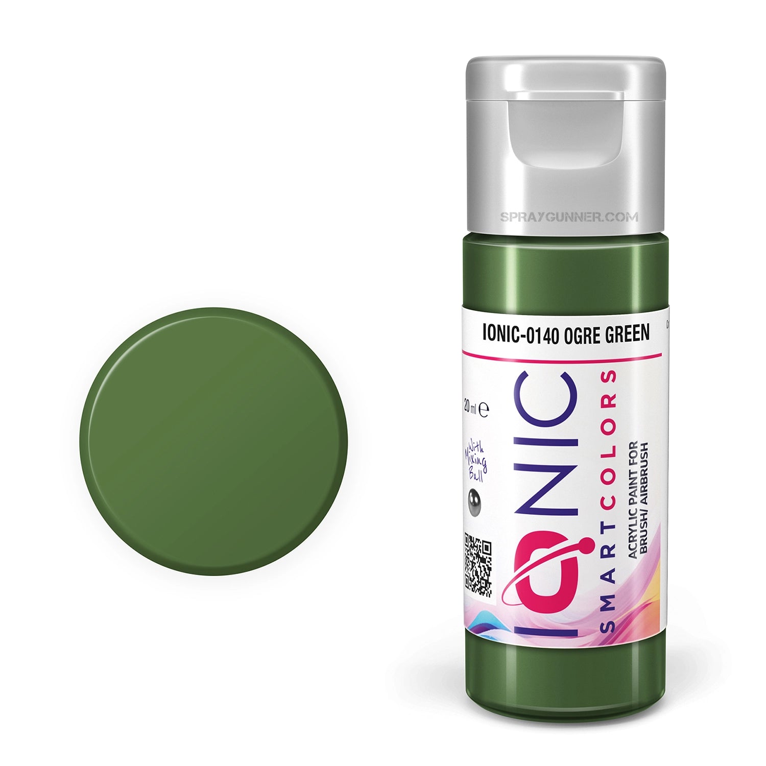 IONIC Smart Colors: Ogre Green (20ml) - SprayGunner