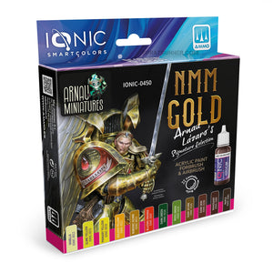 IONIC NMN Gold Arnau Lazaro Set of acrylic paints for figures - SprayGunner