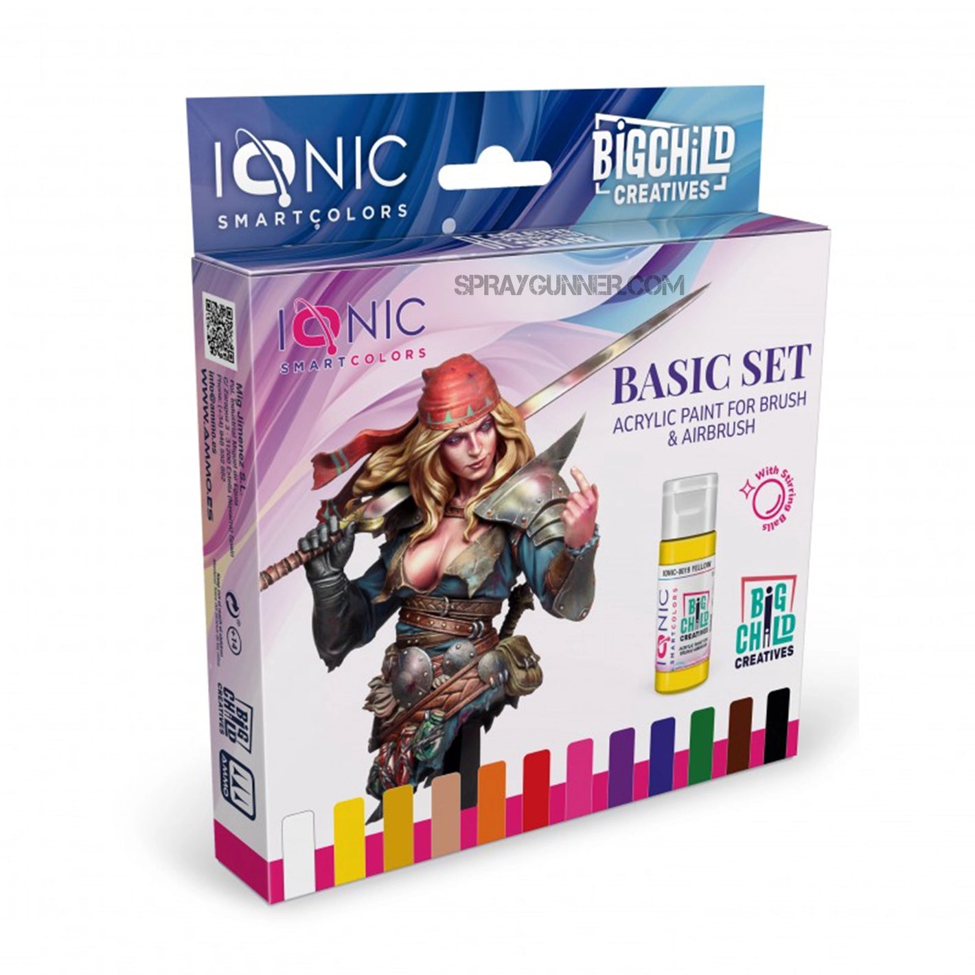 IONIC Basic Paint Set