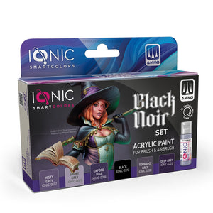 IONIC Black Noir Paint Set