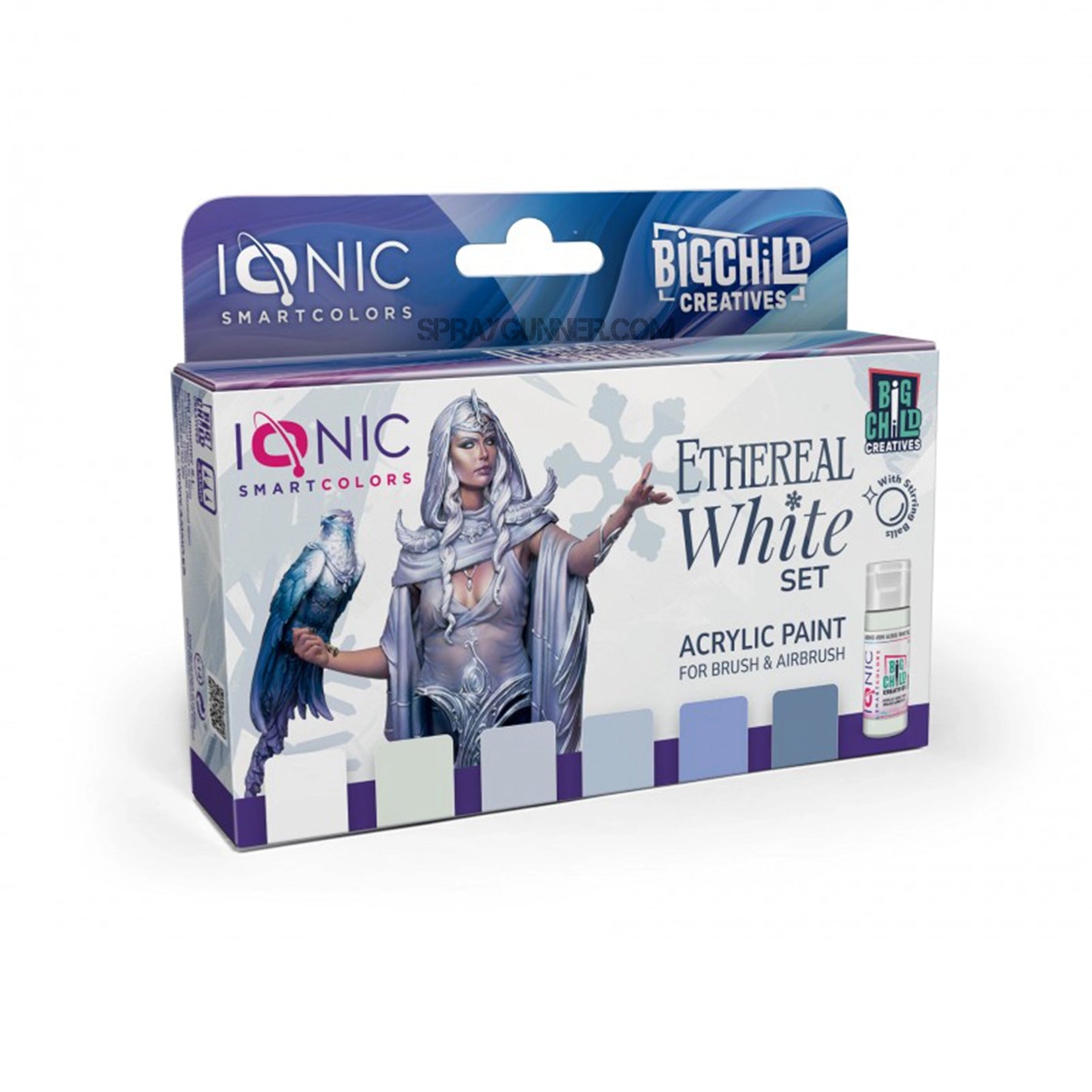 IONIC Ethereal White Paint Set