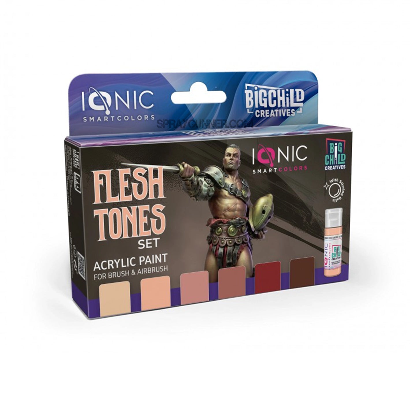 IONIC Flesh Tones Paint Set