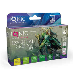 IONIC Essentials Greens Set - paints for figures