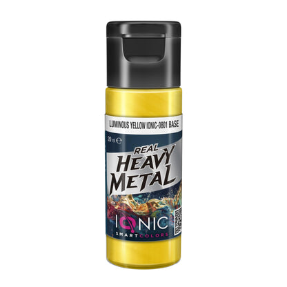 IONIC Real Heavy Metal Colors: Luminous Yellow Base (20ml)