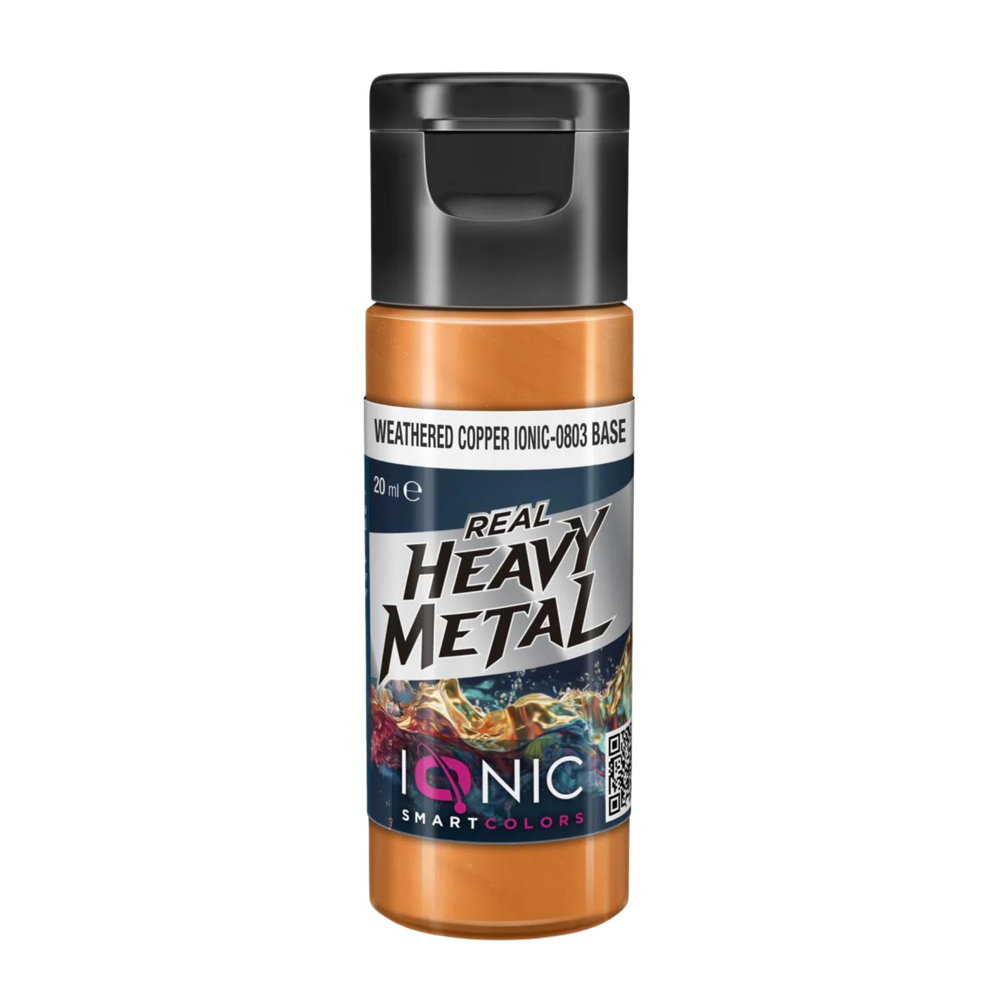 IONIC Real Heavy Metal Colors: Weathered Copper Base (20ml)