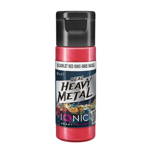 IONIC Real Heavy Metal Colors: Scarlet Red Base (20ml)