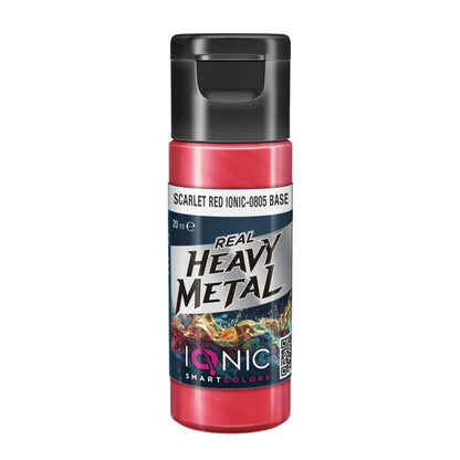 IONIC Real Heavy Metal Colors: Scarlet Red Base (20ml)