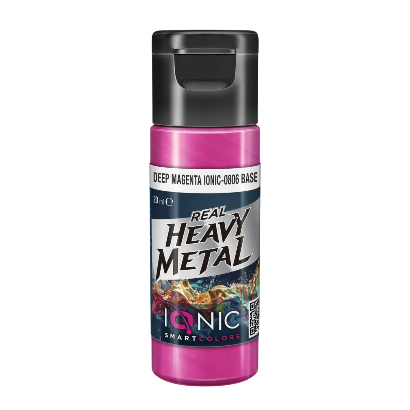 IONIC Real Heavy Metal Colors: Deep Magenta Base (20ml)
