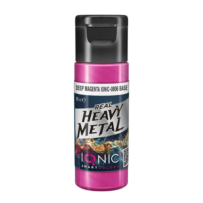 IONIC Real Heavy Metal Colors: Deep Magenta Base (20ml)