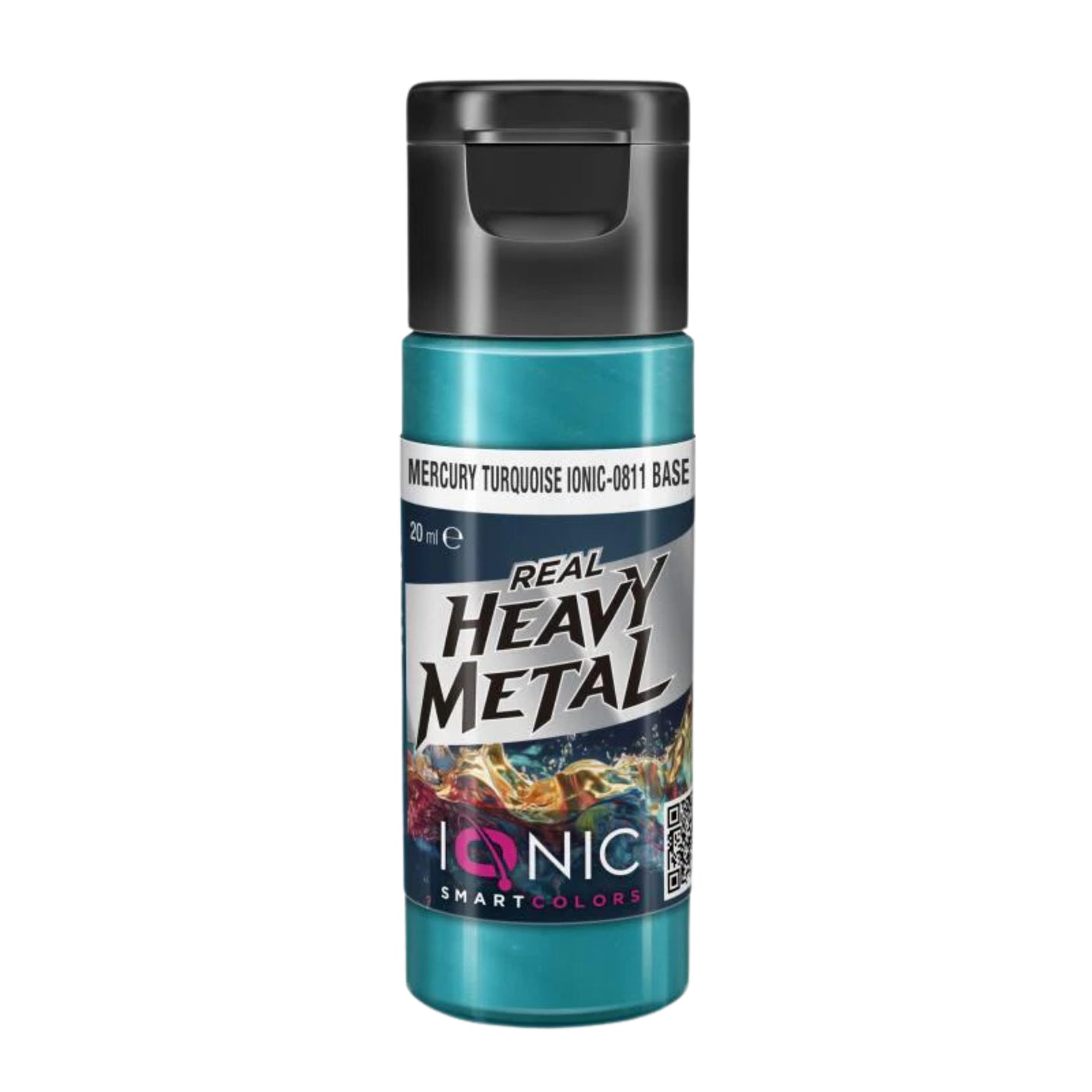 IONIC Real Heavy Metal Colors: Mercury Turquoise Base (20ml)