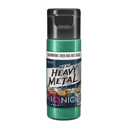 IONIC Real Heavy Metal Colors: Shimmering Green Base (20ml)